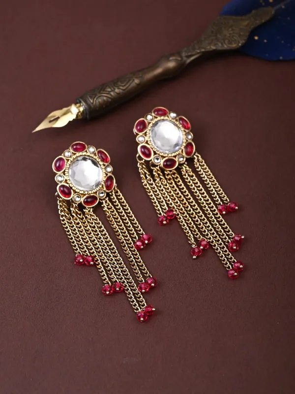 Kundan_Tassel_Drop_Earrings