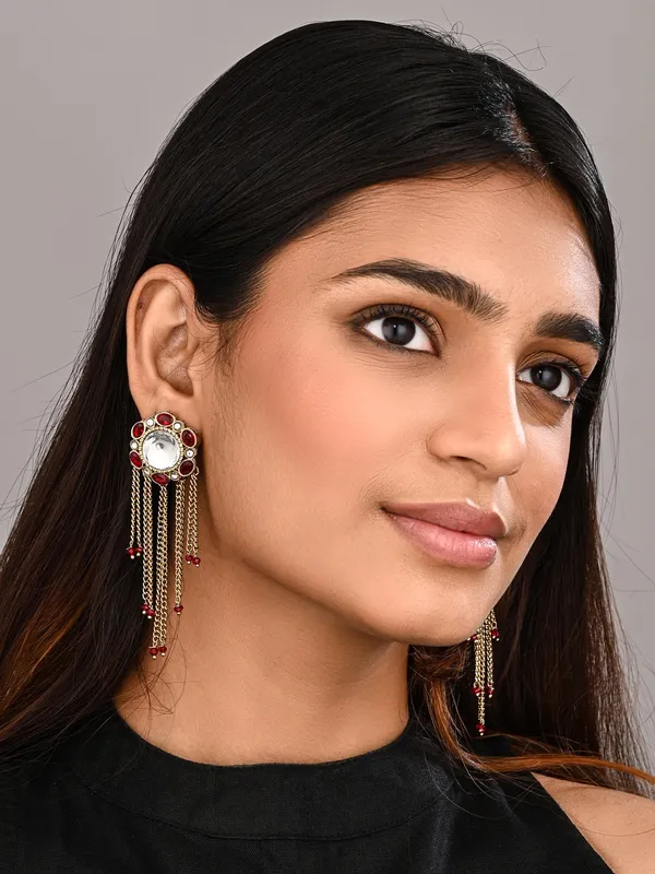 Kundan_Tassel_Drop_Earrings