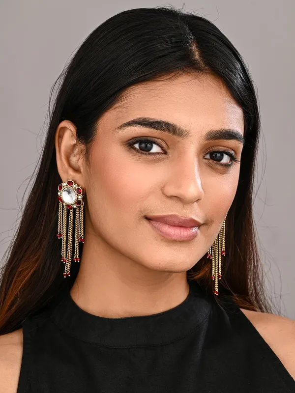 Kundan_Tassel_Drop_Earrings