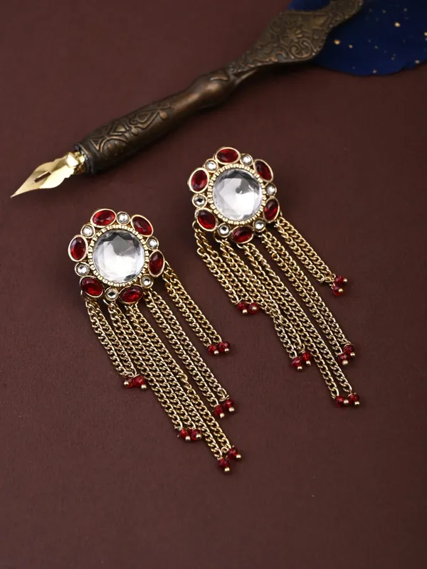 Kundan_Tassel_Drop_Earrings