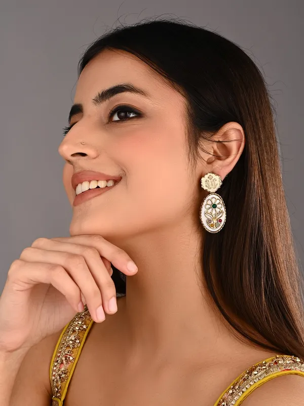 Mop_Meenakari_Floral_Drop_Earrings
