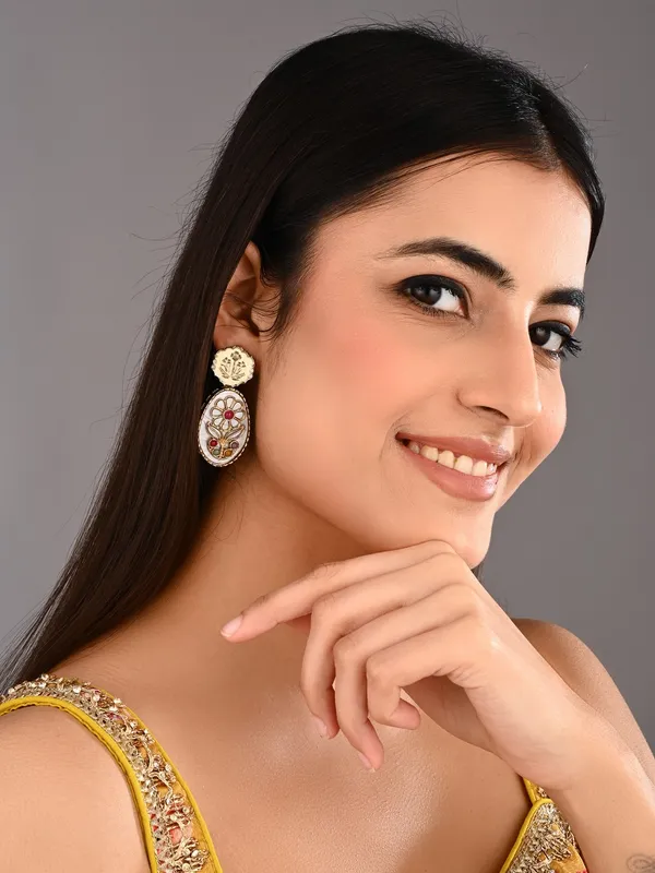 Mop_Meenakari_Floral_Drop_Earrings