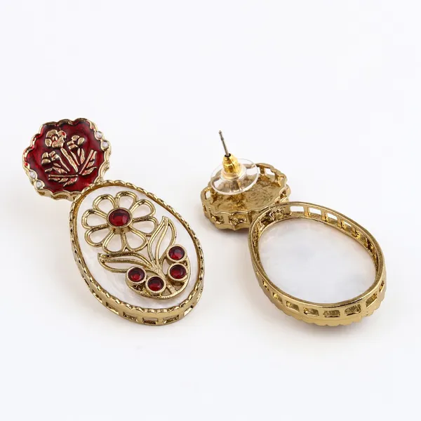 Mop_Meenakari_Floral_Drop_Earrings