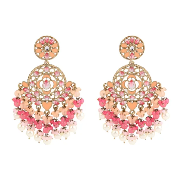 Vibrant_Chandbali_Pearl_Drop_Earrings