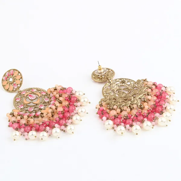 Vibrant_Chandbali_Pearl_Drop_Earrings