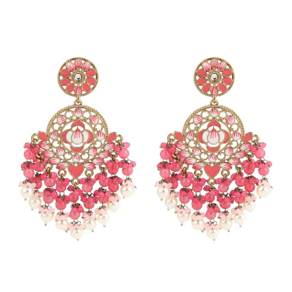 Vibrant_Chandbali_Pearl_Drop_Earrings