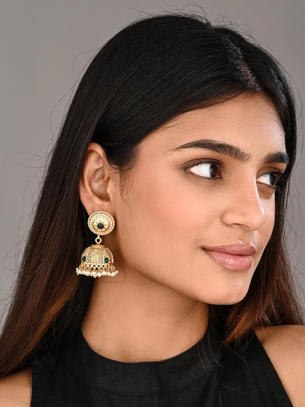 Royal_Stone_Antique_Jhumka_Earrings