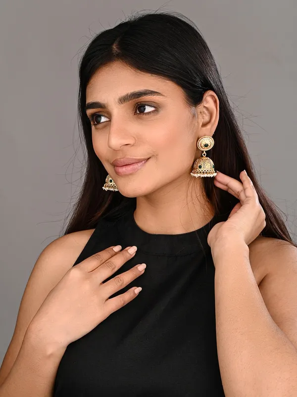 Royal_Stone_Antique_Jhumka_Earrings