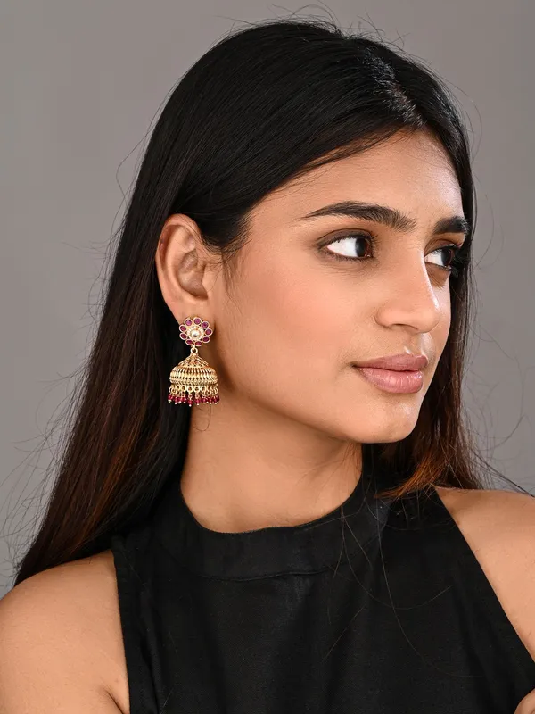 Ruby_Bloom_Copper_Jhumka_Earrings