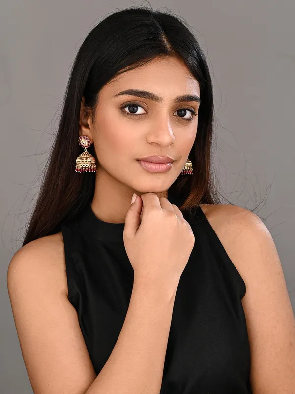 Ruby_Bloom_Copper_Jhumka_Earrings
