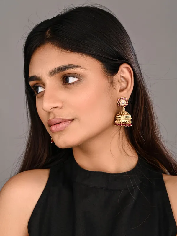 Ruby_Bloom_Copper_Jhumka_Earrings