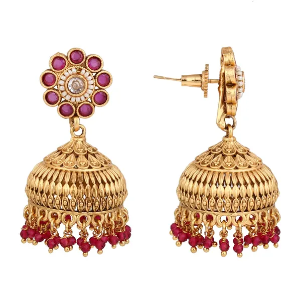 Ruby_Bloom_Copper_Jhumka_Earrings