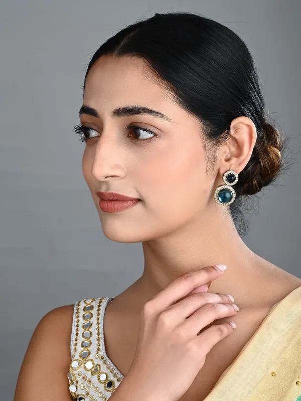 Crystal_Halo_Drop_Earrings