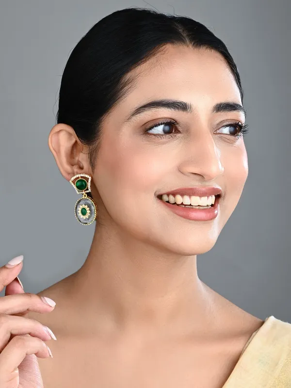 Monalisa_Stone_&_Gold_Tone_Transparent_Stone_Drop_Earrings