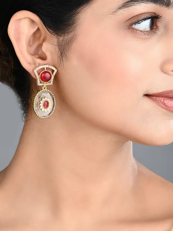 Monalisa_Stone_&_Gold_Tone_Transparent_Stone_Drop_Earrings