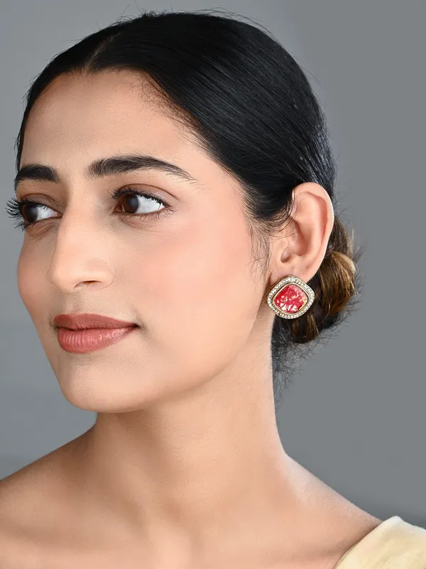 Heritage-Inspired_Stone_Stud_Earrings