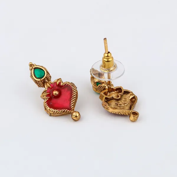 Red_Meenakari_Floral_Alloy_Necklace_Set