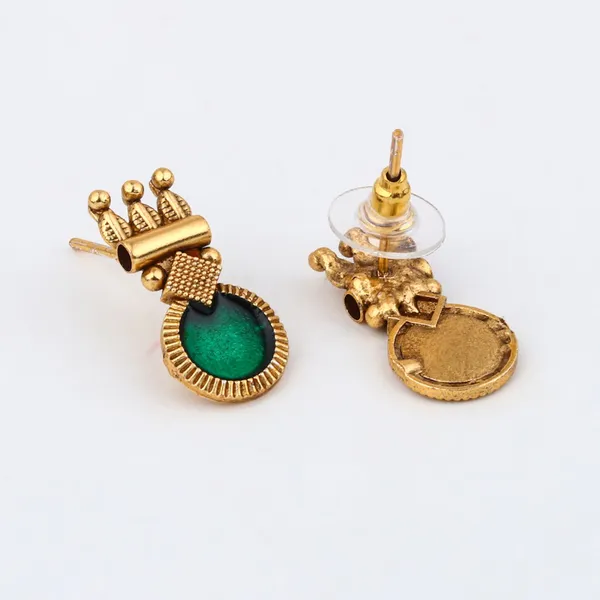 Gold-Tone_Green_Meenakari_Drop_Necklace_Set