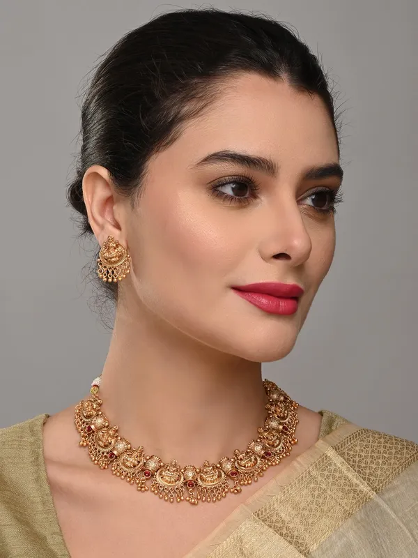 Goddess_LakshmiTemple_Necklace_Set