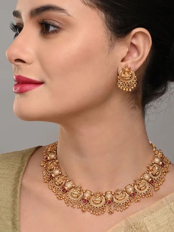 Goddess_LakshmiTemple_Necklace_Set