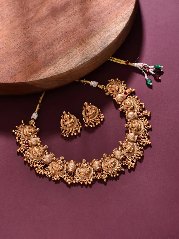 Goddess_Lakshmitemple_Necklace_Set