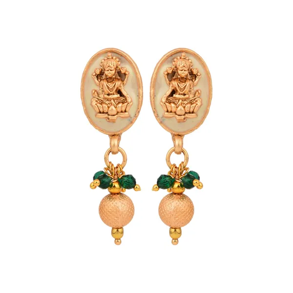 Temple_Style_Necklace_Set_With_Lakshmi_On_Mother_Of_Pearl