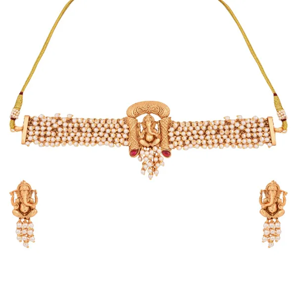 Pearl_Ganesha_Choker_Necklace_Set