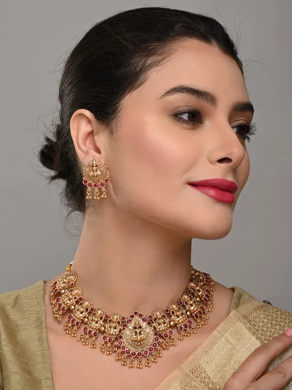 Ruby_Accented_Lakshmi_Necklace_Set