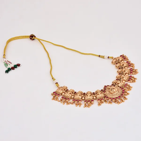 Ruby_Accented_Lakshmi_Necklace_Set
