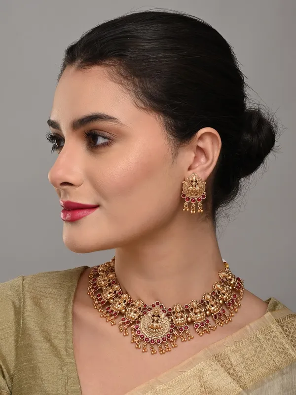 Ruby_Accented_Lakshmi_Necklace_Set
