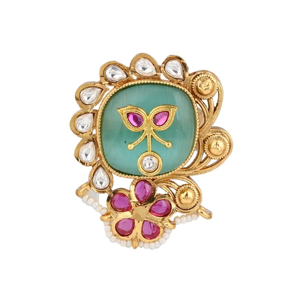 Gold_Plated_Multi_coloured_stone_ring