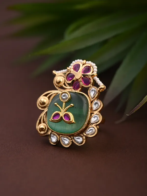Gold_Plated_Multi_coloured_stone_ring