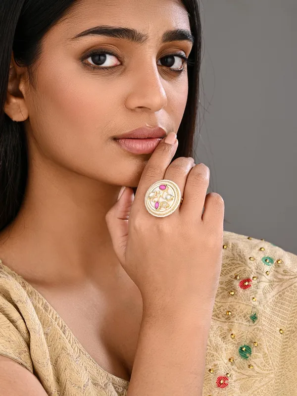 Ruby_Branch_Kundan_Pearl_Ring
