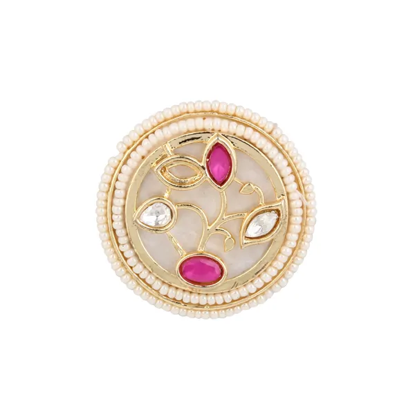 Ruby_Branch_Kundan_Pearl_Ring