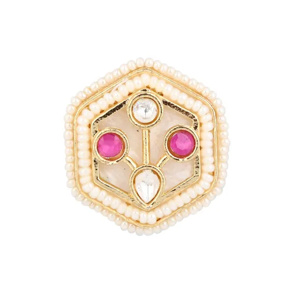 Hexagon_Kundan_Mother_of_Pearl_Statement_Ring