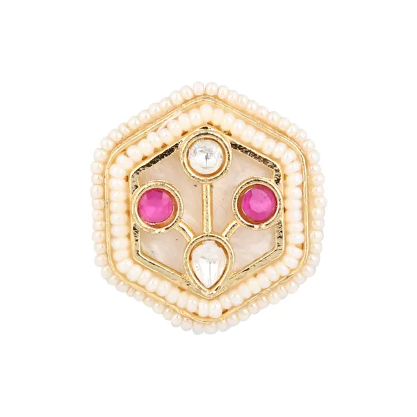 Hexagon_Kundan_Mother_of_Pearl_Statement_Ring