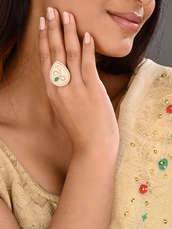 Teardrop_Mother_of_Pearl_Floral_Brass_Ring