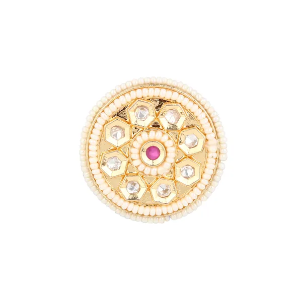 Brass_Kundan_Floral_Pearl-Edge_Ring