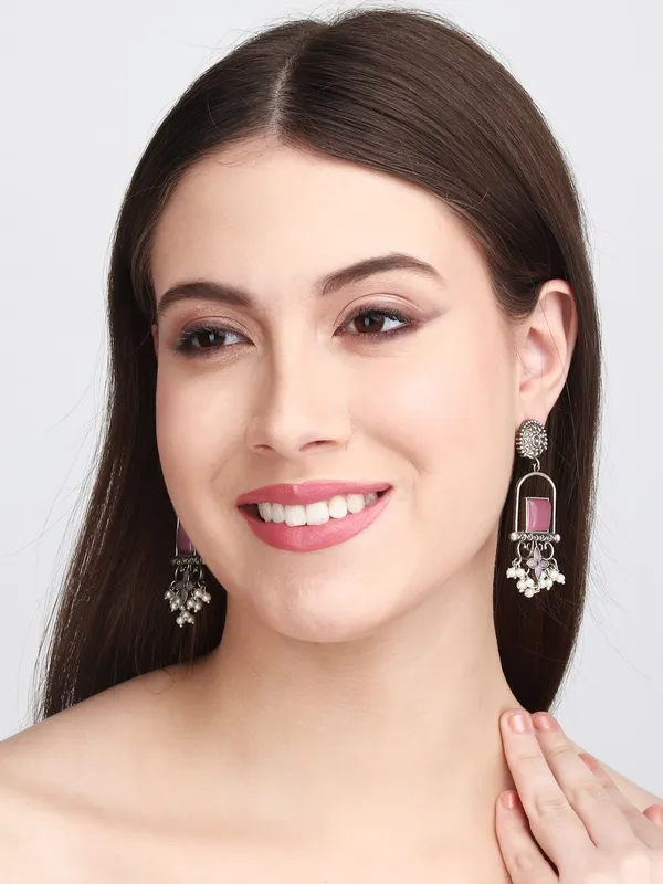 Vintage_Blush_Window_Dangler_Earrings