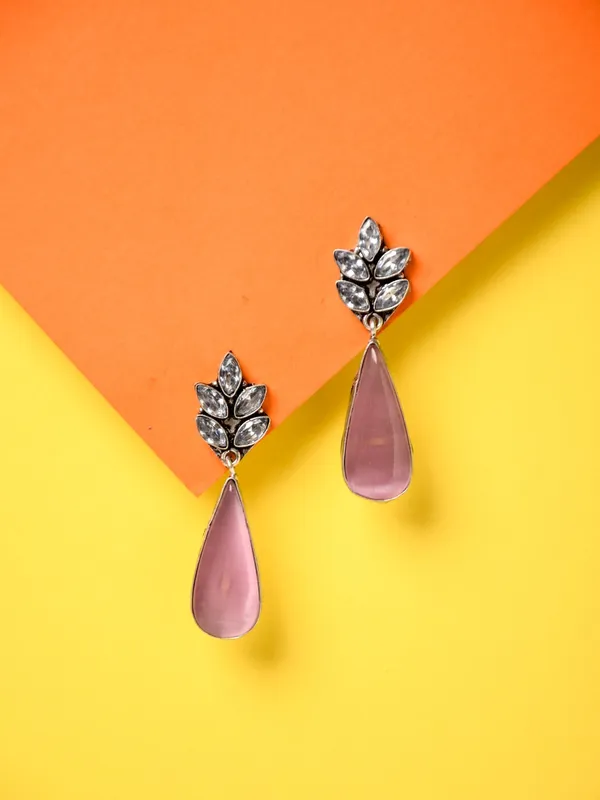 Blush_Petal_Crystal_Drop_Earrings