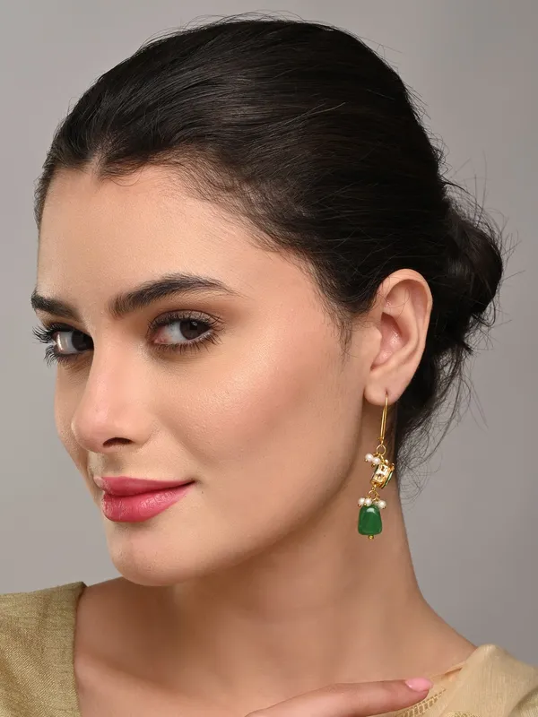 Green_Natural_Stone_Bead_Drop_Earrings