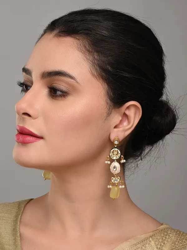 Brass_Pastel_Beaded_Layered_Drop_Earrings
