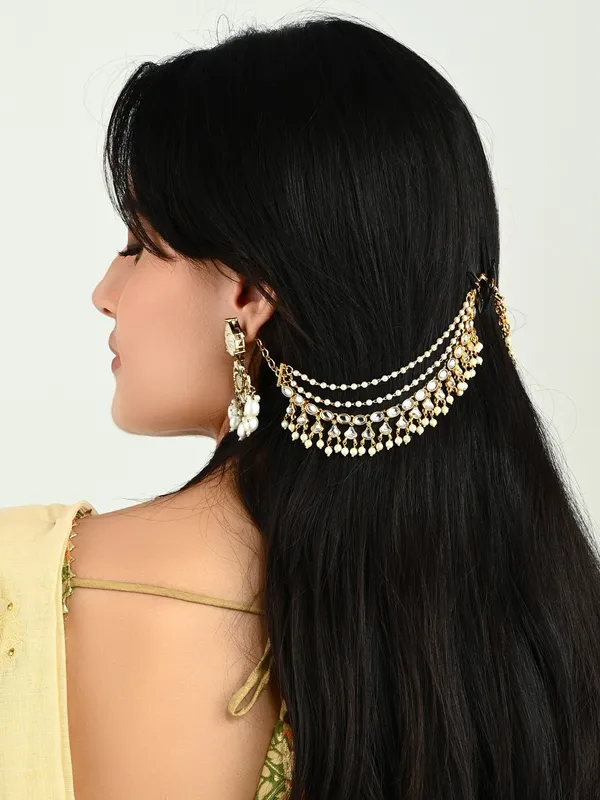 Opulent_Multistrand_Kundan_&_pearl_Earchains
