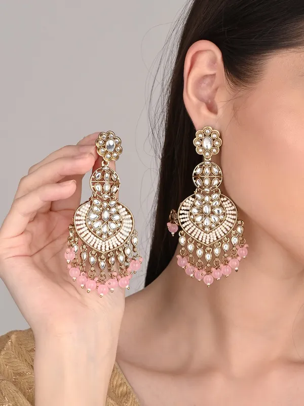 Gold_Plated_&_Meenakari_Chandbali