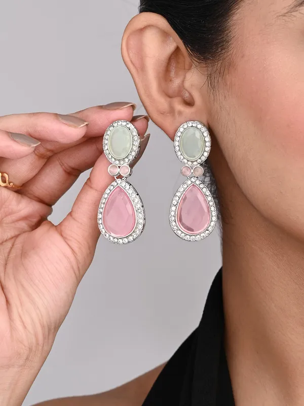 Tear_Drop_Stone_Earrings