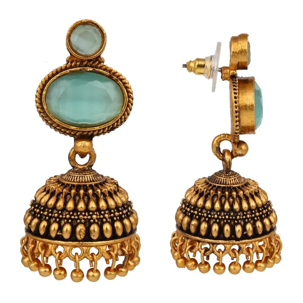 Stone_top_Jhumka_Earring