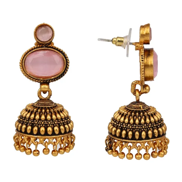 Stone_top_Jhumka_Earring
