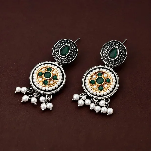 Stones_&_Beads_Circular_Drop_Earring_Pack_Of_2