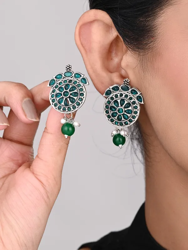 Stones_Studded_Circular_Studs