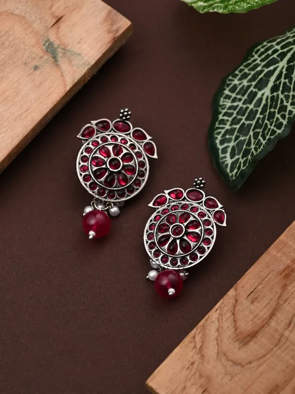 Stones_Studded_Circular_Studs